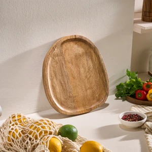 Premium Mango Oval Sunum Tahtası