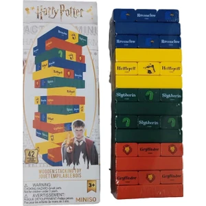 Harry Potter Lisanslı Ahşap Istiflenebilir Oyuncak