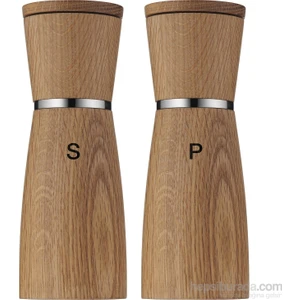 Ahşap Baharat Değirmeni 2'li