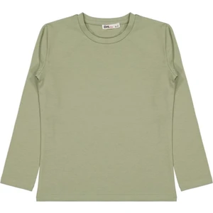 Civil Girls Basic 6-9 Yaş Sweatshirt - Haki