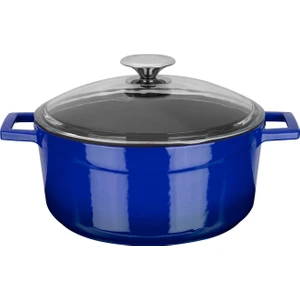 Yuvarlak Tencere -Çap(Ø)24 Cm. Mavi