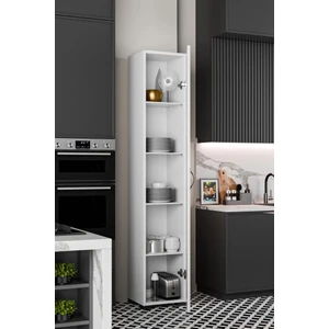 Kzy Mobilya Tek Kapaklı Çok Amaçlı Dolap