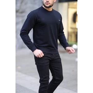 Fors Life Bisiklet Yaka Basic Erkek Sweatshirt