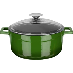 Yuvarlak Tencere -Çap(Ø)24 Cm. Yeşil