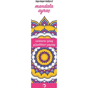 Leopar Yayınları Mandala Ayraç - Pembe