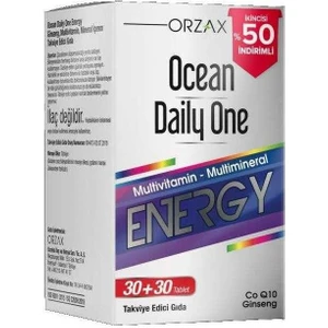 Ocean Daily One Energy 30 Tablet+Ocean Vm 150 ml Hediyeli