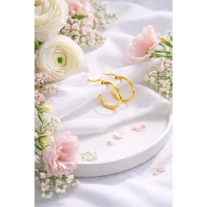 Yush Aksesuar Çelik Halka Küpe