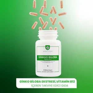 Gingko Biloba Ekstresi 60 Kapsül