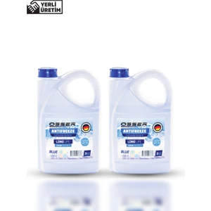 OSSER Antifriz 3 LT Mavi -37 Derece 2'Li Avantaj Paket