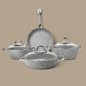 Urla 7 Parça Granit Tencere Seti