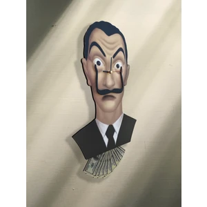 Goodtime Salvador Dali Sallanır Sarkaçlı Duvar Saati