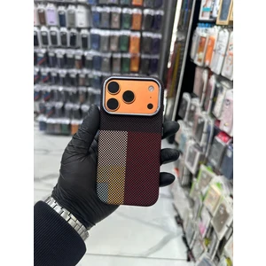 Bilişim Aksesuar iPhone 17 Pro Karbon Magsafe Kılıf - Çöl