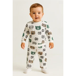 Bebek Takım Al Üst Pamuklu Baskılı