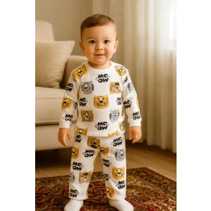 Bebek Takım Al Üst Pamuklu Baskılı