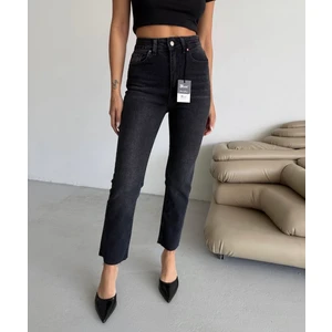 Aida Fashion Kesik Psça Boyfit Jeans