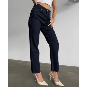 Aida Fashion Kesik Psça Boyfit Jeans