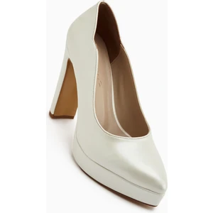 Ragni Sedef Platform Topuklu Kadın Ayakkabı