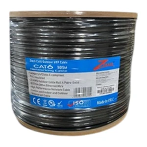 Hsc Bilişim Ztech 0,57MM Black Cat6 Kablo 305MT