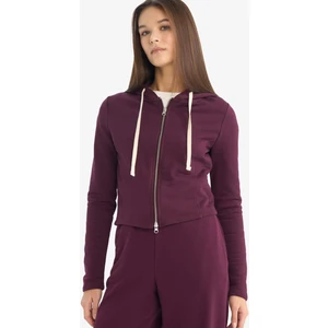 Oversize Kapüşonlu Fermuarlı Sweatshirt G6384AX25WN