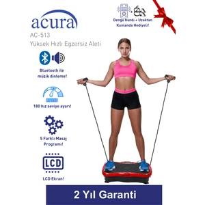 AC-513 5 Programlı Bluetoothlu Yüksek Hızlı Egzersiz Aleti