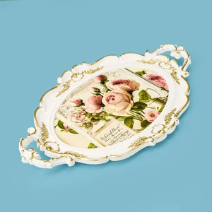 Kitchen Rose Hürem Tepsi - Renkli - 48 cm