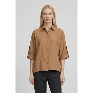 Kol Katlamalı Gömlek Bisküvi 4157A