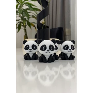 Panda Model Bebek Odası Dolap Kulbu
