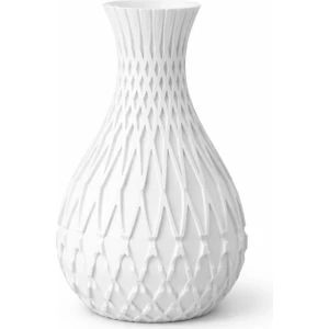 Yami Ivory - Beyaz Tasarım Vazo (3d Üretim)