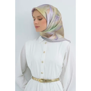 Saf Ipek Twill Eşarp 9519D 84