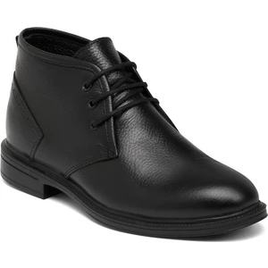 Siyah Hakiki Deri Erkek Bot - E25K1BT57655-A23