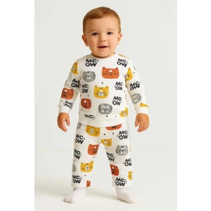 Bebek Takım Al Üst Pamuklu Baskılı