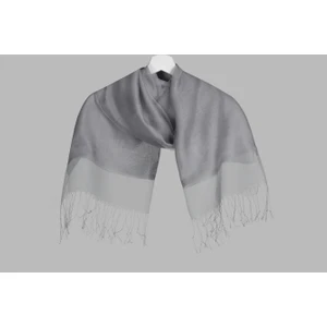 Ipekli Çift Kat Tüllü Şal