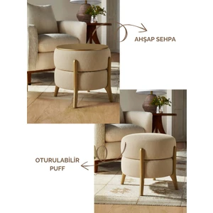 Mobistore Mobilya Nehir Sihirli Puff