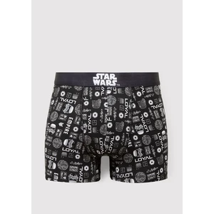 Baskılı Siyah Boxer 0912185-900