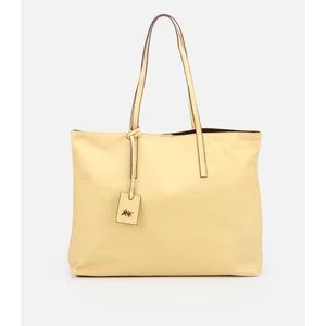 Kadın Deri Sarı Tote Çanta