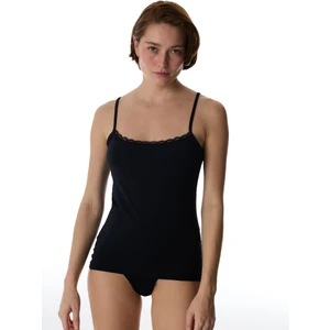 Siyah Micro Lace Dantel Atlet