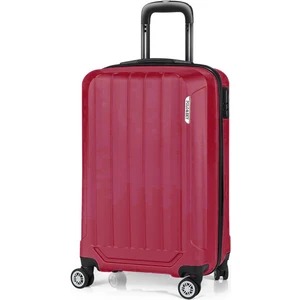 Polo&sky Spring Model Vişne Renk Kabin Boy Valiz Bavul