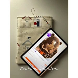 Renkli Masal Atölyesi Tablet Kitap Kılıfı