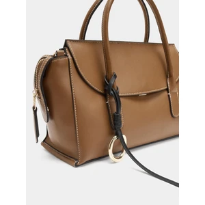 Kapaklı Düz Tote Çanta