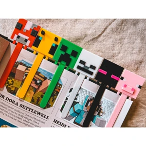 Minecraft Kitap Ayracı (Istediğiniz 5 Adet)