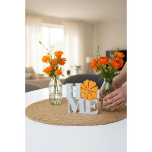 Ecolia Store Yaprak Detaylı Home Yazısı