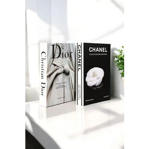 2'li Gelinlik & Gül Dekoratif Kitap Kutu