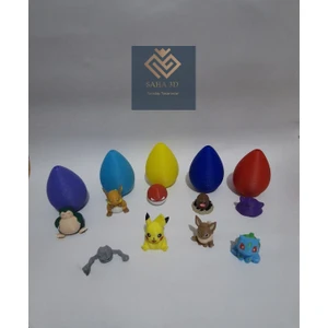 Pokemon Sürpriz Yumurta (Pokemon Hediyeli)