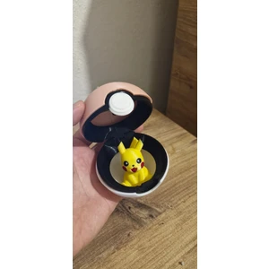 Pembe Pokemon Poke Topu (Pikachu Hediyeli)
