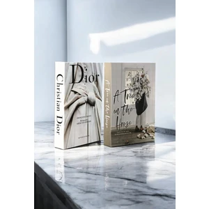 2'li A Tree & Gelinlik Dekoratif Kitap Kutu