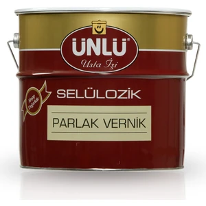 Ünlü Selülozik Parlak Vernik 0,75' Lt