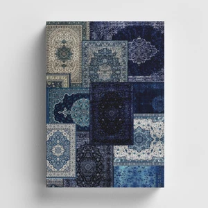 Bi' Dünya Haber Etnik Kolaj Serisi 1 - Mavi Defter