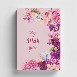 Bi' Dünya Haber Bize Allah Yeter Islami Defter (Ayet ve Hadisli)