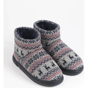 Örgü Detaylı Erkek Panduf - Jonas