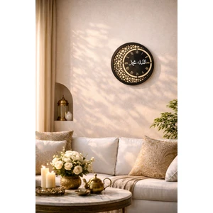 Zmt Design Dekoratif Oval Saat